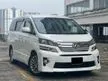 Used 2013/16 Toyota Vellfire 2.4 Z GOLDEN EYES FACELIFT/CAR KING CONDITION &LOWEST BY MARKET PRICE/LADY OWNER/IMPORTANT CAR ACCIDENT FREE & NOT FLOODED
