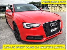 2012 Audi A5 2.0 TFSI Quattro S Line Coupe (A) PERFECT CONDITION WELL MAINTAIN FREE ACCIDENT POWERFUL TURBO CHARGE