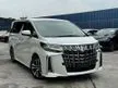 Recon 2018 Toyota Alphard 2.5 SC Package MPV 3LED JBL 360 CAM HTS BSM UNREG