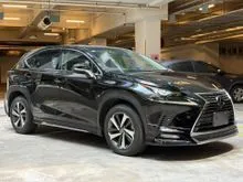 2021 Lexus NX 300 2.0 i-Package Modellista Bodykit Ori Muffler Sunroof Wireless Charging 2 Tone Rims Grade 4.5 Low Mileage