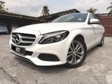 2015 Mercedes-Benz C200 2.0 Avantgarde CKD , LOW MILEAGE , SERVICE ON TIME , PUSH START , ELECTRONIC SEATS , REVERSE CAMERA , PADDLE SHIFTS ** 1 OWNER