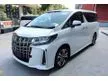 Recon 2019 Toyota Alphard 2.5 SC Alphine Player+2PD+3LED