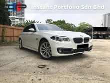2015 BMW 520i 2.0 (A) F10 - New Facelift - 5 Years BSRI - Local Spec