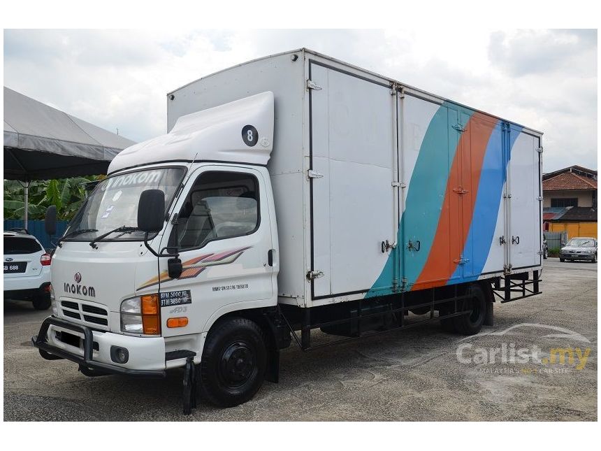 Used 3 Ton Inokom AD3 HD 5000, Box Van Bonded, 3.9cc, Green Engine ...