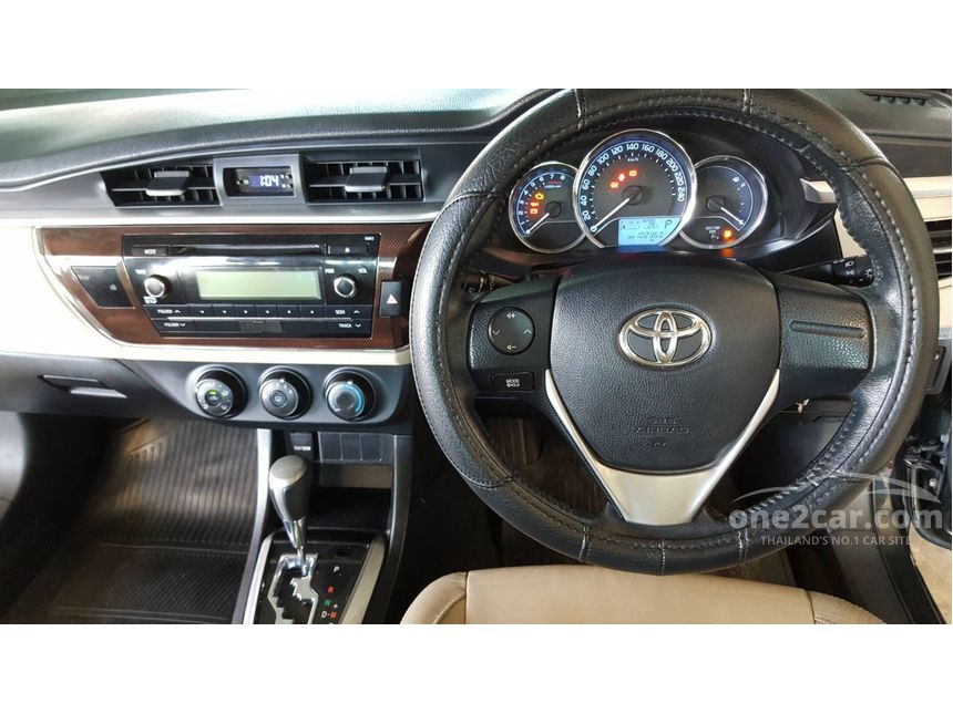 Toyota Corolla Altis 2015 G 1 6 In ภาคอ สาน Automatic Sedan ส ดำ For 520 000 Baht 5265747 One2car Com