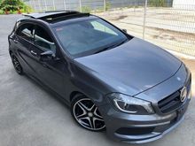 2015 MERCEDES BENZ A180 AMG SPORT 1.6L TURBO UNREGISTER JAPAN EDITION WITH PUSH START SUNROOF
