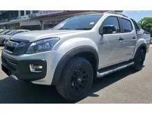 2016 ISUZU D-MAX DOUBLE CAB 2.5 A TURBO (BEAST) INTERCOOLER VGS 4WD (AT) (GOOD CONDITION) TITAN SILVER METALLIC 5E-AT 132,000KMS