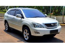 2012 Toyota Harrier 2.4 240G SUV AT White on Black CBU - Low KM 50ribuan ASLI - PRIMA TERAWAT - KREDIT SIAP DIBANTU