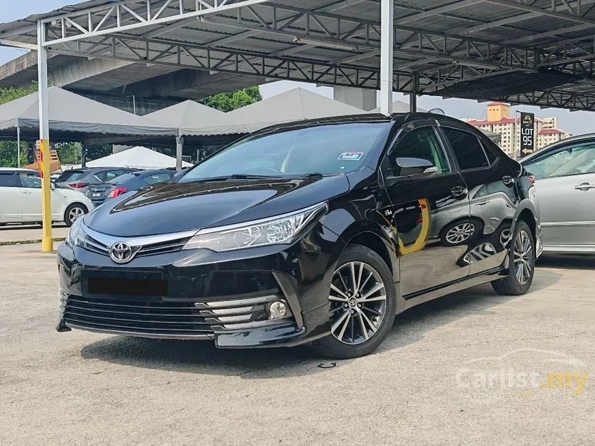 2018 Toyota Corolla Altis G Sedan