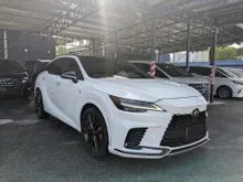 2023 Lexus RX 350 2.4 F Sport, Mark & Levinson, Pan Roof, Aero Kit, Orange Brake Caliper, Red Interior, BSM, DIM
