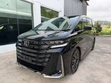 2025 Toyota Vellfire 2.4 TURBO Z PREMIUM SUNROOF 4 CAMERA DIM BLIND SPOT HUD SIDE STEP GRADE 5A 4K MILEAGE JAPAN EDITION
