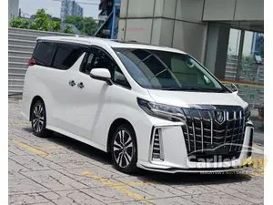 2020 Toyota Alphard 2.5 G SC Package MPV, GRADE 4B, ORI 46K KM, 2 POWER DOORS, SUNROOF, DIM, BSM, 3 LED HEADLAMP, ANDROID AUTO & APPLE CAR PLAY SYSTEM