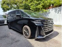 FULL SPEC JBL SIDE STEP 2025 Toyota Vellfire 2.4 Z Premier SPECIAL OFFER UNIT UNREG