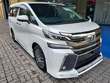 2016 Toyota Vellfire 3.5 ZA G FREE 5 WARRANTYS