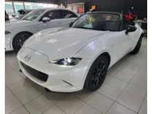 8 YEARS WARRANTY 2023 Mazda MX-5 1.5 (A) S PACKAGE  , GRED 5A ,ORI MIL 7600K KM (Good Condition/Low Mileage) UNREGISTER