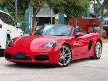 Ready Stock 2022 Porsche 718 2.0 Boxster Convertible SPORT CHRONO / 19 RIM
