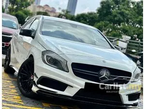 YEAR MADE 2015 MERCEDES-BENZ AMG A45 2.0 4MATIC HATCHBACK ONE OWNER ORIGINAL LOW MILEAGEAMG BUCKET SEAT ACCIDENT FREE NOT FLOOD CAR PROMOTION PRICE