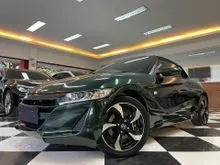 2015 Honda S660 0.7 JW5 Convertible TOTAL DP 200JT Black On Black Km 14Rb Super Antik Kondisi Mulus Like New TOTAL DP RINGAN