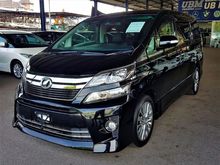 Hot Selling Limited Unit - GST Inclusive - 2013 Vellfire 2.4 - Golden Eye - UnReg - Clearance Stock - Nego Face to Face - Pretty Condition