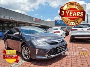 2017 Toyota Camry 2.5 Hybrid Luxury + FREE 3 Years WARRANTY +FREE 3 Years Service by Authorized Toyota Service Centre + TRUSTED D