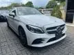 Recon 2018 MERCEDES BENZ C180 AMG SPORT COUPE 1.6 TURBOCHARGED FREE 5 YEARS WARRANTY