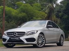 OCT 2017 MERCEDES-BENZ C350 e AMG (A) W205, 7G-TRONIC Original Full AMG Super high spec ! Brand NEW by MERCEDES C&C Malaysia