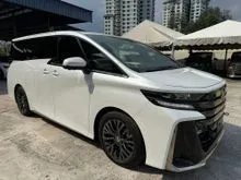 2025 Toyota Vellfire 2.4 Z Premier GRADE 6A MILEAGE 2876KM SUNROOF AUTO SIDE STEP  DIGITAL INNER MIRROR