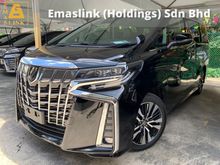2018 Toyota Alphard 2.5 SC New Faclift Reading Lights Digital Inner Mirror Leather Pilot Seat 360 Camera PCS LKA ICS Local KL AP 3Years Warranty