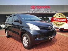 2013 Toyota Avanza 1.5 AT- FREE 1 YEAR WARRANTY + FREE 1 YEAR SERVICE BY AUTHORIZED TOYOTA DEALER