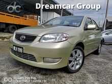 2004 Toyota Vios 1.5 G Sedan Original G spec Acc Free Rear Discbrake
