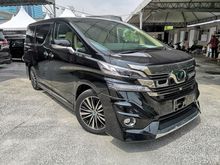 2016 Toyota Vellfire 2.5 .Mileage 5K KM Only .Like New Car. JBL Sound System .Modellista Bodykit. Surround Camera .Pre-Crush System.Local KL AP