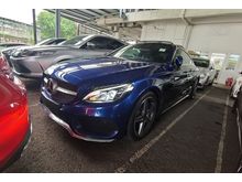 2017 Mercedes-Benz C300 2.0 AMG Coupe PANORAMIC ROOF PARKING CAMERA POWER BOOTH 2017 UNREG FREE WARRANTY