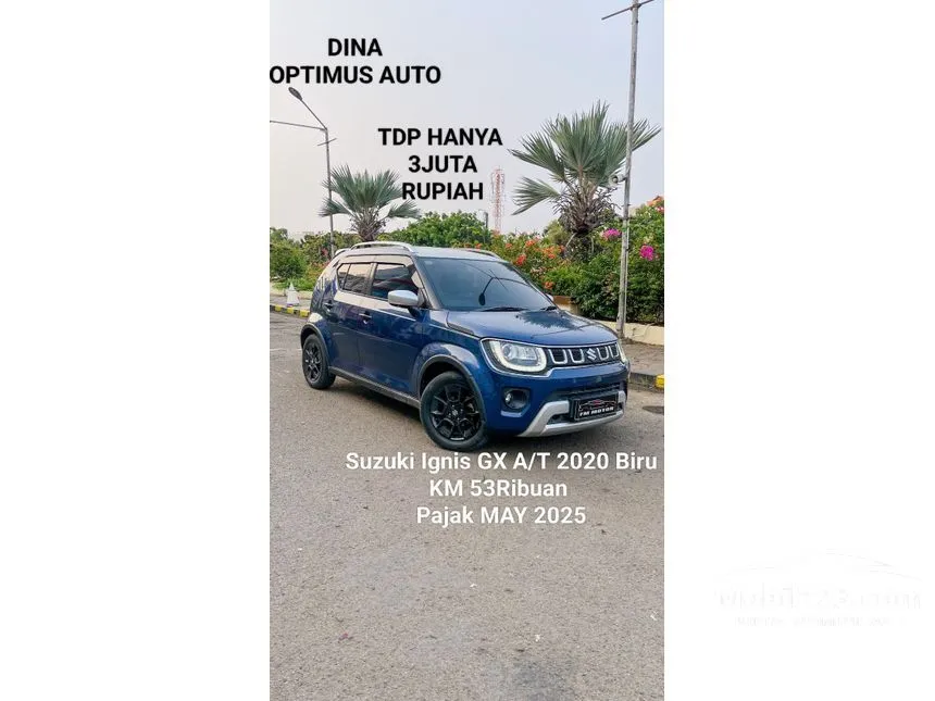 Jual Mobil Suzuki Ignis 2020 GX 1.2 di DKI Jakarta Automatic Hatchback Biru Rp 138.000.000