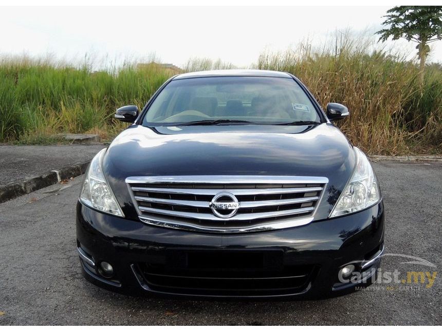 Nissan teana черный 2011