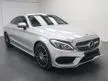 Used 2018 Mercedes-Benz C250 2.0 AMG Line Coupe 41K LOW MILEAGE FULL SERVICE RECORD ONE CAREFUL OWNER - Cars for sale