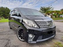 2012 Toyota Alphard 2.4 SC Pilot Seat+Home+Theater+360Cam+SunRoof