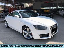 2011 Audi TT 2.0 TFSI S Line Coupe HIGH SPEC SHOWROOM CONDITION LIKE NEW LOW MILEAGE ONE OWNER