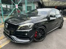 Mercedes-Benz AMG A45 2.0 4MATIC FACELIFT PREMIUM PLUS / SUNROOF / HARMON KARDON / FREE 3 YEARS WARRANTY / STOCK CAR / ORIGINAL POP AND BANG