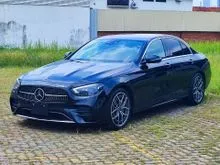 2021 Mercedes-Benz E200 1.5 AMG Sport Sedan Full Spec, Full Leather, HUD, Burmester Sound Syste, Memory Seat, 360 Surround Camera, Power Boot.