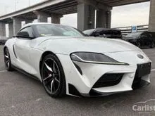 2021 TOYOTA GR SUPRA 3.0 RZ (DB02 / 382HP) / Incoming Stock / 6 LED / BSM / JBL Sound /