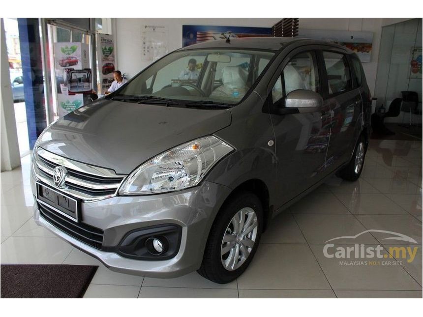 Proton Ertiga 2017 VVT 1.4 in Penang Automatic MPV Grey 