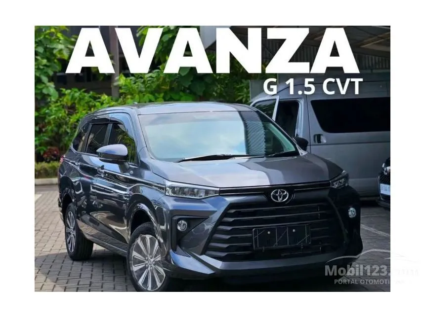 Jual Mobil Toyota Avanza 2024 G 1.5 di Banten Automatic MPV Abu