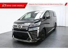 2018 Toyota Vellfire 2.5 ZG MPV (79K-MILEAGE) (TIPTOP CONDITION) (1-YEAR WARRANTY)