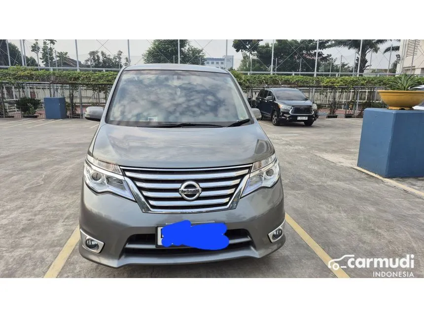 Jual Mobil Nissan Serena 2017 Highway Star 2.0 di DKI Jakarta Automatic MPV Abu