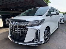 2018 Toyota Alphard 3.5 SAC (PROMOTION PRICE ) JBL ,360 CAMERA ,MODELLISTA BODYKIT , HOME THEATRE ,LKA , BLIND SPOT UNREG