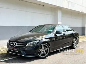 2016 Mercedes-Benz W205 C250 2.0 AMG LINE LOW MILEAGE BURMESTER SOUND SYSTEM 3YRS WARRANTY