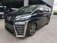 *MCO DEAL* 2018 Toyota Vellfire 2.5 With Pilot Seat, 2 POWER DOOR, POWER BOOT - Japan Unreg