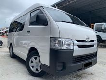 2016 Toyota Hiace 2.7 (M) Window Van Full Service Toyota