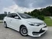 Used 2016 Toyota Vios 1.5 (A) G Sedan trd body kit no doc can loan