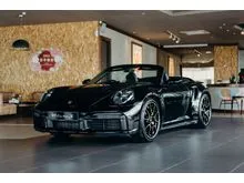 2020 Porsche 992 Carrera Turbo S Cabriolet- Unreg- Black Knight